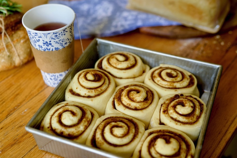 Sourdough cinnamon rolls